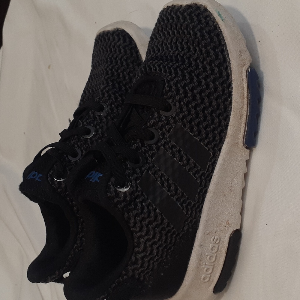 Little Kids/Toddlers Adidas Cloudfoam Black Sneakers. SMA23M001 - Picture 3 of 8